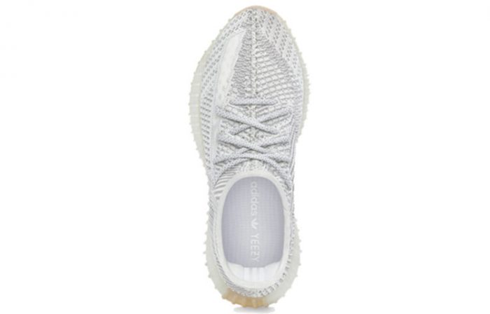 Adidas Originals Yeezy Boost 350 V2 Серый Angel 'Yeshaya' Дышащий Низкий Топ Повседневный Унисекс Серый Белый — изображение 4