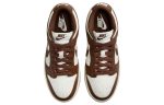Nike Dunk 'Surfaces In Коричневый и Парус' Шоколадные Аbrasion-Resistant Низкие Кроссовки для скейтбординга Женские Коричневый белый — изображение 4