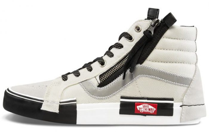 VANS SK8 Reissue Кепка Высокие Кроссовки для скейтбординга Унисекс Черный Белый — изображение 1