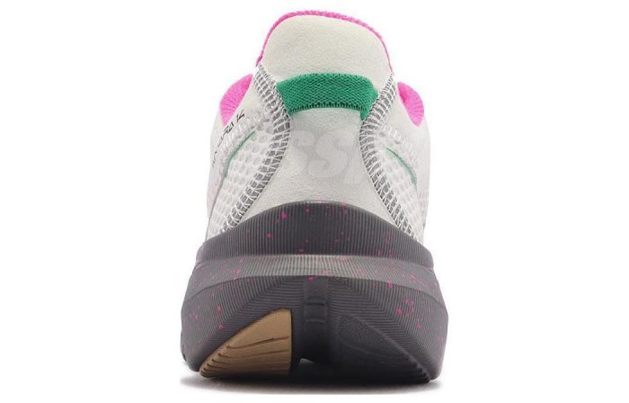 Saucony Kinvara Elite 14 Устойчивый к истиранию Низкий Топ Тренировочные Спринт Беговые кроссовки Женские Белый Розовый Зеленый — изображение 4