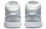 Jordan Air Jordan 1 MID 'Волк GREY' MID Топ Винтажные баскетбольные кроссовки Женские Ледяной синий — изображение 5