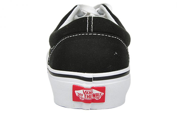 VANS Era Low Топ Скейтборд Кроссовки Унисекс Черный Белый — изображение 5