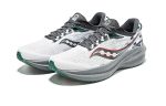 Saucony Triumph Victory 21 Беговые кроссовки Низкий топ Серый Зеленый Унисекс — изображение 3