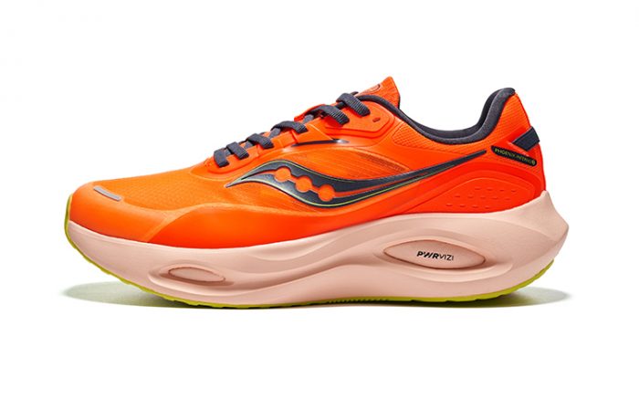 Saucony Phoenix Inferno Firebird 3 Беговые кроссовки Низкий топ Оранжевый Унисекс — изображение 1
