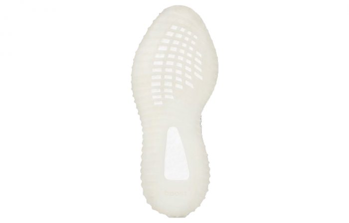 Adidas Originals Yeezy Boost 350 V2 Статический Низ Прочный Низ Топ Повседневный Унисекс Серый Белый Выпуск 2023 — изображение 5