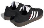 Adidas VL Court 2,0 Лайфстайл Низкие Кроссовки для скейтбординга Унисекс Черно-белые — изображение 3