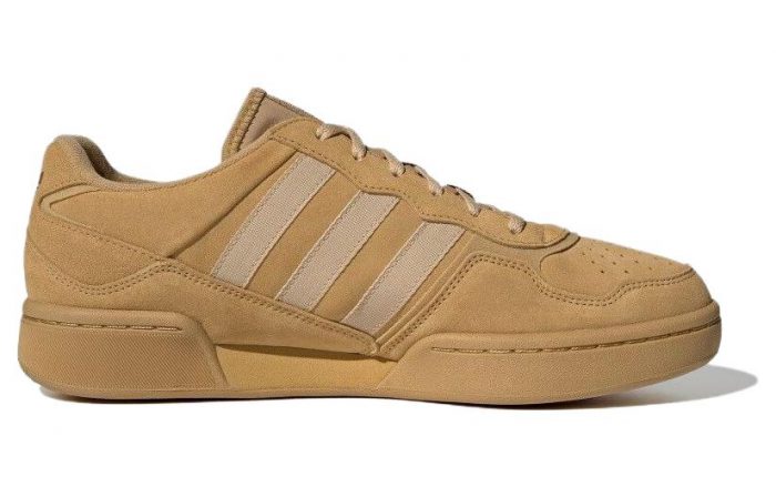 Adidas Originals Courtic Low Топ Скейтборд Кроссовки Унисекс Горчично-желтый — изображение 2