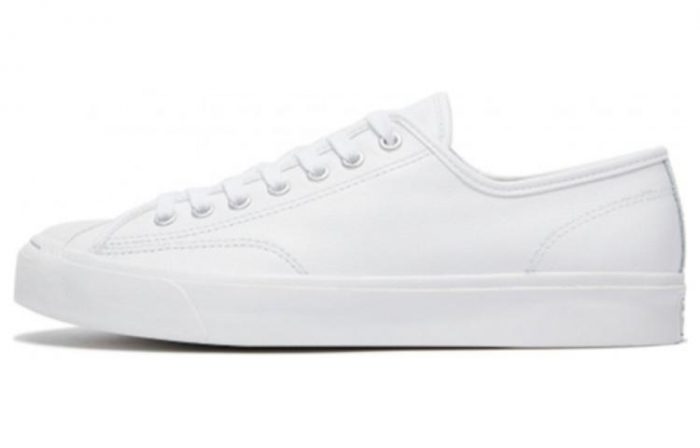 Конверс Jack Purcell Low Топ Скейтборд Кроссовки Унисекс Белый — изображение 1