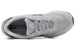 New Balance NB 565 Устойчивый к истиранию Дышащий MID Топ Повседневная Беговая Обувь Унисекс Серый Белый Черный D Ширина — изображение 3