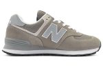 New Balance NB 574 Устойчивый к истиранию Дышащий Низкий Топ Повседневная Городская Коммутерская Обувь для Трейл-бега Унисекс Серый — изображение 2