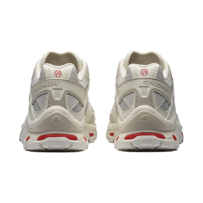 SALOMON Snake CNY Collection Устойчивые к истиранию Низкие Беговые кроссовки Унисекс Ванильный Earth Серый Fire Красный — изображение 4