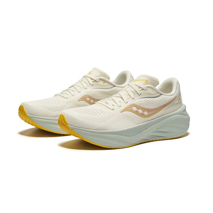 Saucony PHOENIX INFERNO Firebird 4 Беговые кроссовки Низкий верх Бежевый Кофейный Кофе Унисекс — изображение 3