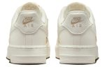 Nike Air Force 1 Мини Золотой Устойчивый к истиранию Низкий Топ Скейтборд Кроссовки Женские Белый Золотой — изображение 5