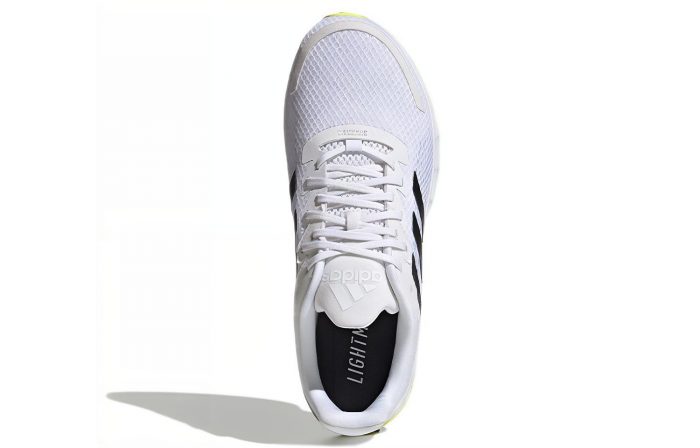 Adidas Duramo Sl Дышащий Низкий Топ Гонка Тренировка Бег Кроссовки Мужские Белый Черный Циановый — изображение 5