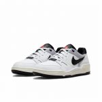 Nike Full Force Low Топ Скейтборд Кроссовки Мужские Белый Черный — изображение 9