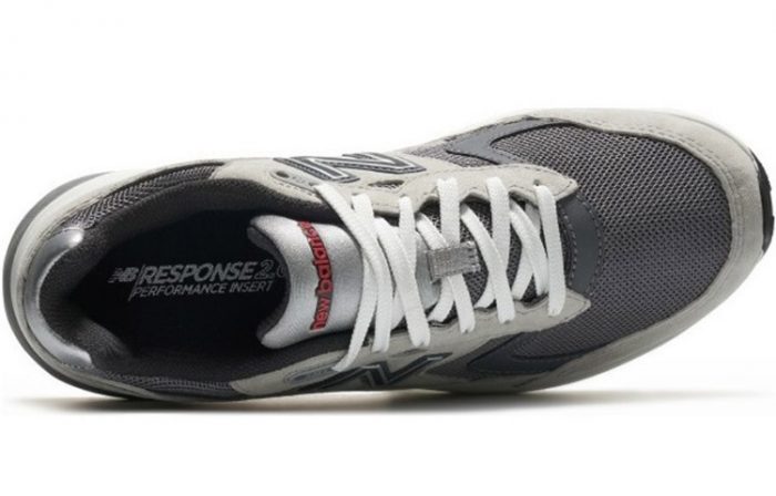 New Balance совместная серия 880 Аbrasion Resistant Shock Absorbers Низкий Топ Тренировки для Бег на длинные дистанции Обувь Мужская Серый — изображение 3