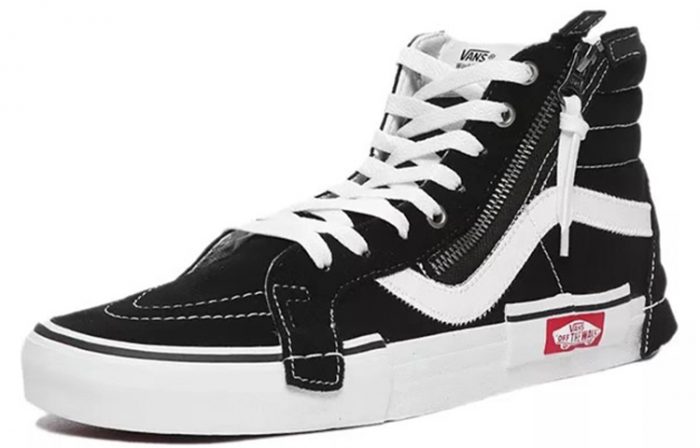 VANS SK8 HI Reissue CAP High Топ Скейтборд Кроссовки Унисекс Черный Белый — изображение 2