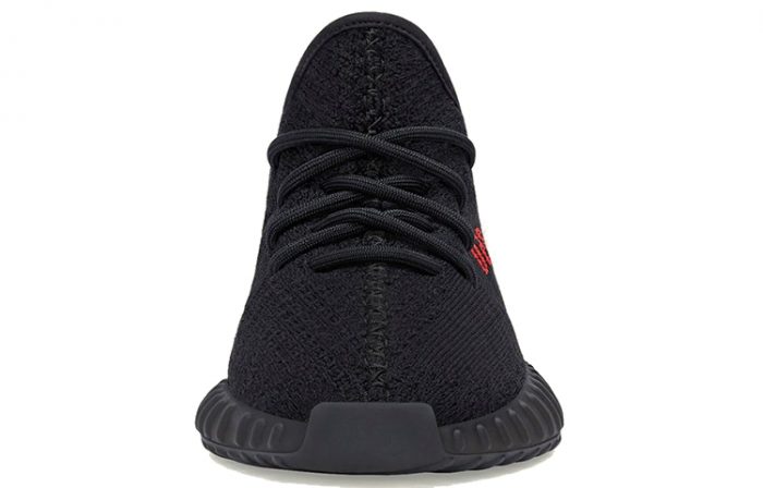 Adidas Originals Yeezy Boost 350 V2 Темно-красный Низкий Топ Повседневный Унисекс Черный Красный — изображение 4