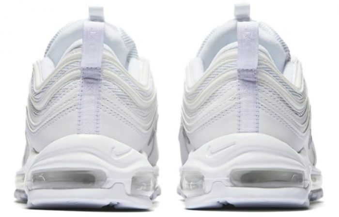 Nike Air Max 97 Амортизация Низкий Топ Беговые Кроссовки Мужские Белые — изображение 4