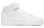 Nike Air FORCE 1 MID Топ Скейтборд Кроссовки Мужской Чисто Белый — изображение 2