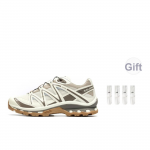 SALOMON XT QUEST Низкий Топ Альпинистская Обувь Унисекс Серый Бежевый Тауповый Перцовый Белый — изображение 8