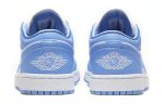 Jordan Air Jordan 1 Университетский синий устойчивый к истиранию низкий топ винтажные баскетбольные кроссовки женские университетский синий — изображение 5