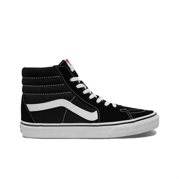 VANS SK8 High Топ Скейтборд Кроссовки Унисекс Черный Белый — изображение 7