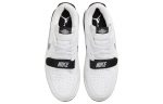 Джордан Legacy 312 'Цементный Swoosh' Противоскользящий Низкий Топ Винтажные Баскетбольные Кроссовки Мужские Белый Черный — изображение 4