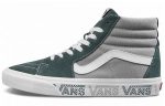 VANS SK8 High Топ Скейтборд Кроссовки Унисекс Серый Зеленый