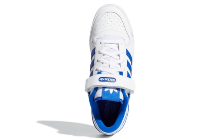 Adidas Originals FORUM Low Топ Скейтборд Кроссовки Унисекс Синий Белый — изображение 6