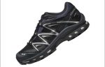 SALOMON XT QUEST GTX Водонепроницаемый Низкий Топ Альпинистская Обувь Походная Унисекс Черный Эбеновый Металлик Серебристый — изображение 5