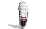 ADIDAS NEO ENTRAP Устойчивые к истиранию низкие скейтбордические кроссовки унисекс белые и красные — изображение 5