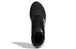 Adidas Duramo 10 Амортизация Дышащий Легкий Низкий Топ Повседневные Тренировочные Беговые Кроссовки Мужские Черный Белый — изображение 5