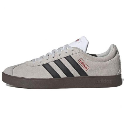Adidas VL Court 2,0 Lifestyle Низкие Кроссовки для Скейтбординга Унисекс Серые