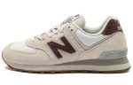 New Balance NB 574 Low Топ Беговые кроссовки Женские Экрю
