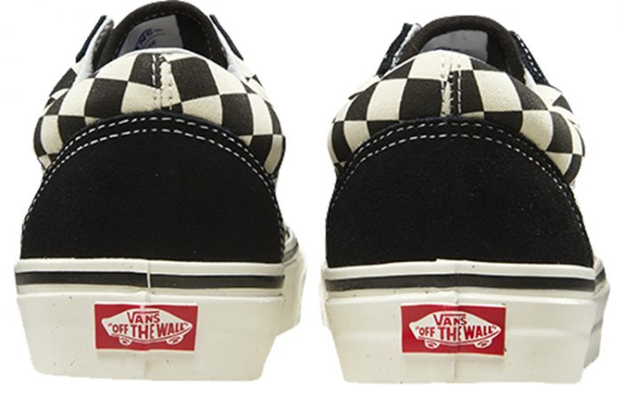 VANS Old Skool Collection 36 DX Anaheim Low Скейтборд Кроссовки Унисекс Черный Белый — изображение 4