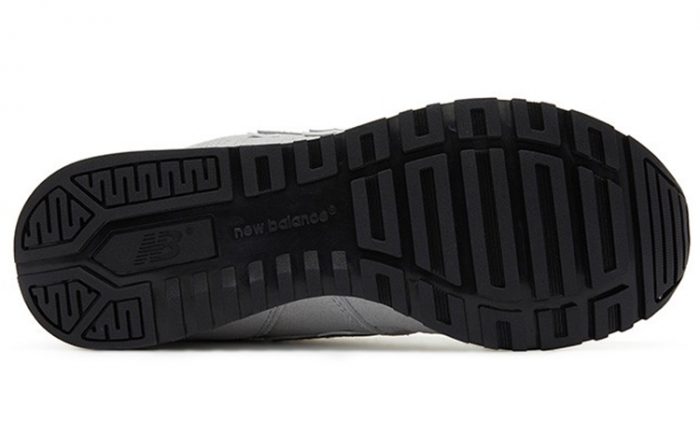 New Balance NB 565 Устойчивый к истиранию Дышащий MID Топ Повседневная Беговая Обувь Унисекс Серый Белый Черный D Ширина — изображение 5