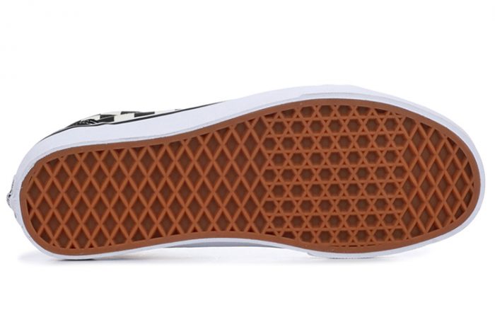 Vans Old Skool Collection Черный Шахматный узор Низкие Кроссовки для скейтбординга Унисекс Черный Белый — изображение 4