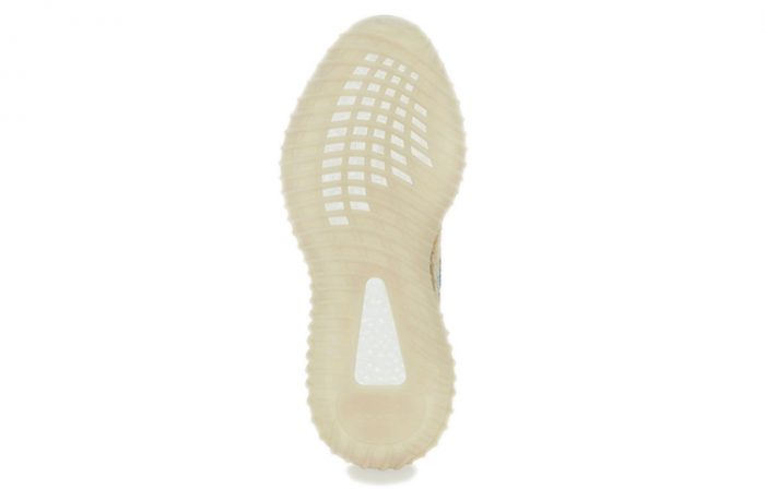 Adidas Originals Yeezy Boost 350 V2 Graymon 'MX Oat' Низкий Топ Casual Унисекс Желтый Смешанный Цвет — изображение 5