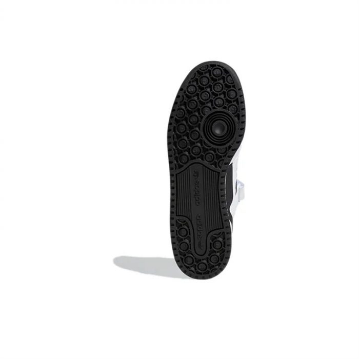 Adidas Originals FORUM Низкие Аbrasion-Resistant Low Top Скейтборд Кроссовки Унисекс Белый Черный — изображение 9