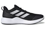 Adidas Edge Gameday Устойчивый к истиранию Дышащий Амортизирующий Низкий Топ Городская Коммутация Беговые кроссовки Унисекс Черный Белый — изображение 2