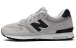 New Balance NB 565 Устойчивый к истиранию Дышащий MID Топ Повседневная Беговая Обувь Унисекс Серый Белый Черный D Ширина