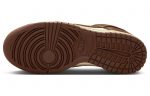 Nike Dunk 'Surfaces In Коричневый и Парус' Шоколадные Аbrasion-Resistant Низкие Кроссовки для скейтбординга Женские Коричневый белый — изображение 6