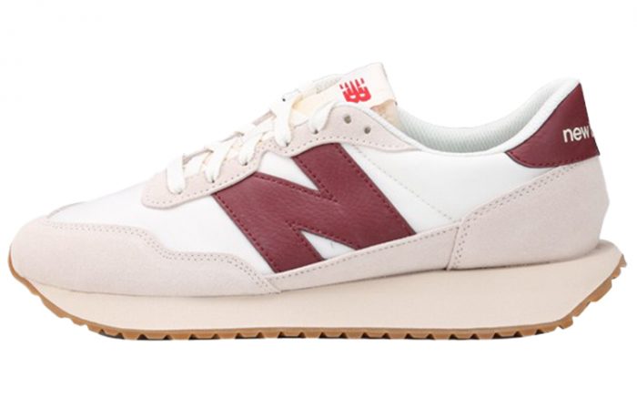 New Balance NB 237 Устойчивый к истиранию Низкий Топ Casual Унисекс Экрю — изображение 1