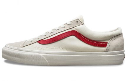 VANS Style 36 Marshmallow Low Топ Скейтборд Кроссовки Унисекс Белый Красный