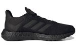 Adidas Pure Boost 21 Амортизация устойчивость к истиранию дышащие низкий верх беговые кроссовки унисекс черный — изображение 2