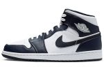 Jordan Air Jordan 1 Obsidian MID Топ Винтажные баскетбольные кроссовки Мужской Obsidian