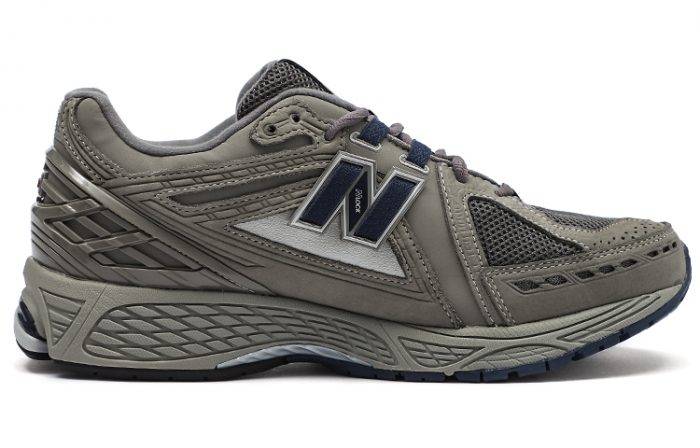 New Balance NB 1906R Амортизация Износостойкий Низкий Топ Беговые кроссовки Унисекс Серый — изображение 2