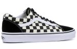 Vans Old Skool Collection Черный Шахматный узор Низкие Кроссовки для скейтбординга Унисекс Черный Белый — изображение 3