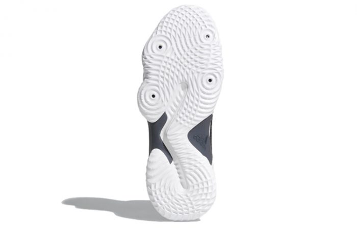 Adidas Pro Bounce 2018 Амортизаторы Slip-resistant MID Топ Баскетбольные кроссовки для игры Мужской Черный белый — изображение 5